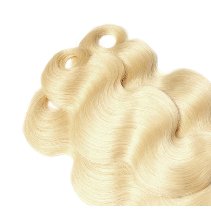 Blonde Body Wave 4 Bundles 613 Colored Human Hair Weave-Aaliweya