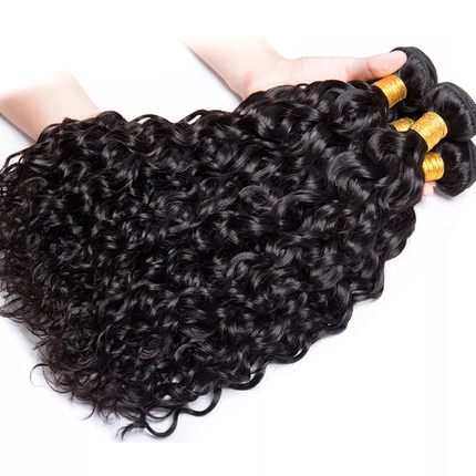 Virgin Hair Natural Wave 4 Bundles Human Hair Weaves-Aaliweya